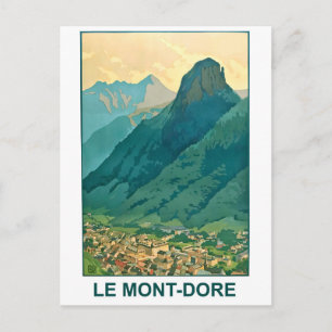 Le Mont-Dore, Auvergne-Rhône-Alpen, Frankreich Postkarte