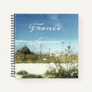 Le Mont Saint Michel Frankreich Architektur Notizbuch