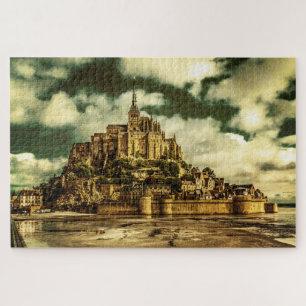 Le Mont Saint Michel, Frankreich. Puzzle