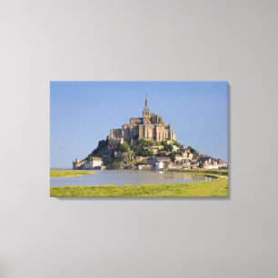 Le Mont Saint Michel in der Region Leinwanddruck
