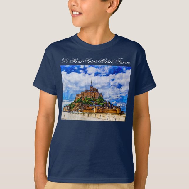 Le Mont Saint Michel T-Shirt (Vorderseite)