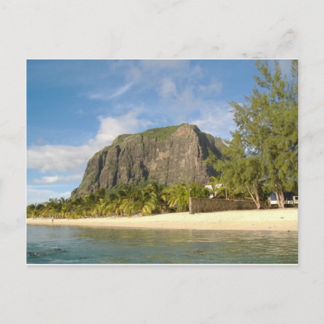 Le Morne - Mauritius Postkarte (Vorderseite)