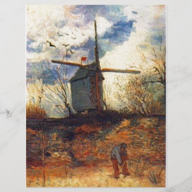 Le Moulin de la Galette Van Gogh (Vorderseite)