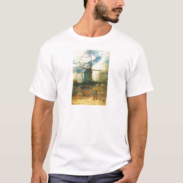 Le Moulin de la Galette Van Gogh T-Shirt (Vorderseite)