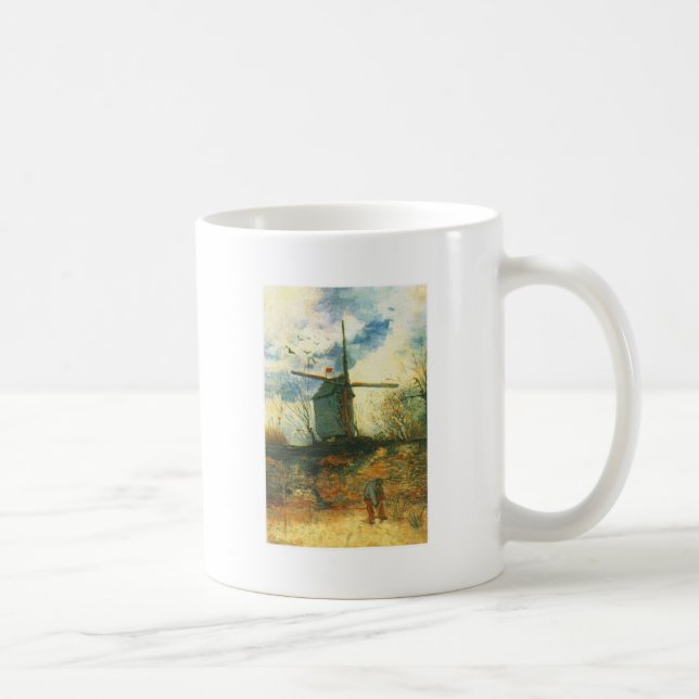 Le Moulin de la Galette Van Gogh Tasse (Rechts)