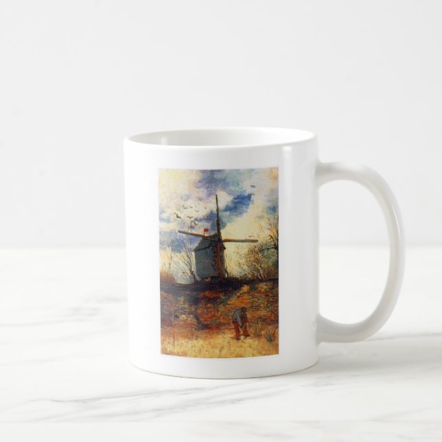 Le Moulin de la Galette Van Gogh Tasse (Rechts)