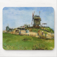 Le Moulin de la Galette von Vincent van Gogh