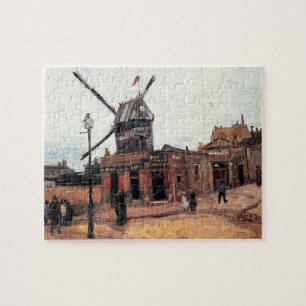 Le Moulin de la Galette von Vincent van Gogh Puzzle