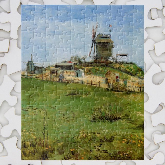 Le Moulin de la Galette von Vincent van Gogh Puzzle (Von Creator hochgeladen)