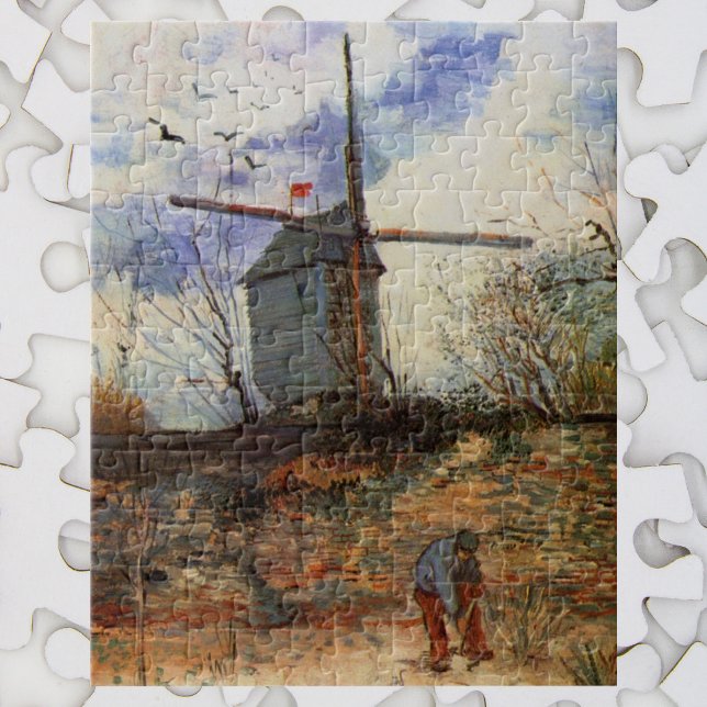 Le Moulin de la Galette von Vincent van Gogh Puzzle (Von Creator hochgeladen)