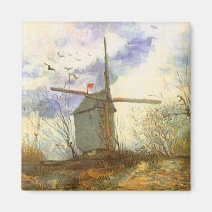 Le Moulin Galette von Vincent van Gogh, Windmills Magnet