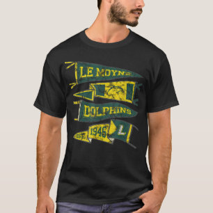 Le Moyne College Dolphins Distressed T-Shirt