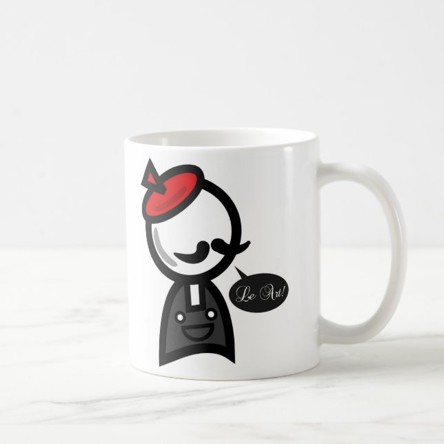 Le Painter - Tasse (Rechts)