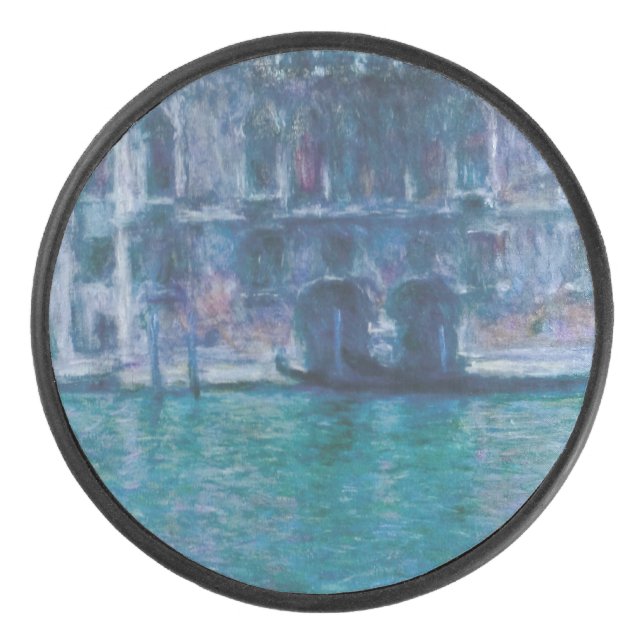 Le palais da Mula Claude Monet Eishockey Puck (Vorderseite)