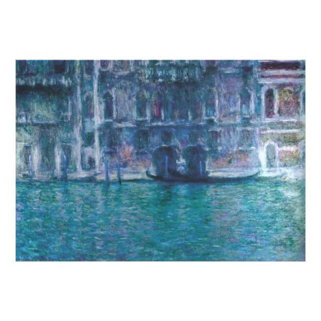 Le palais da Mula Claude Monet Fotodruck (Vorne)