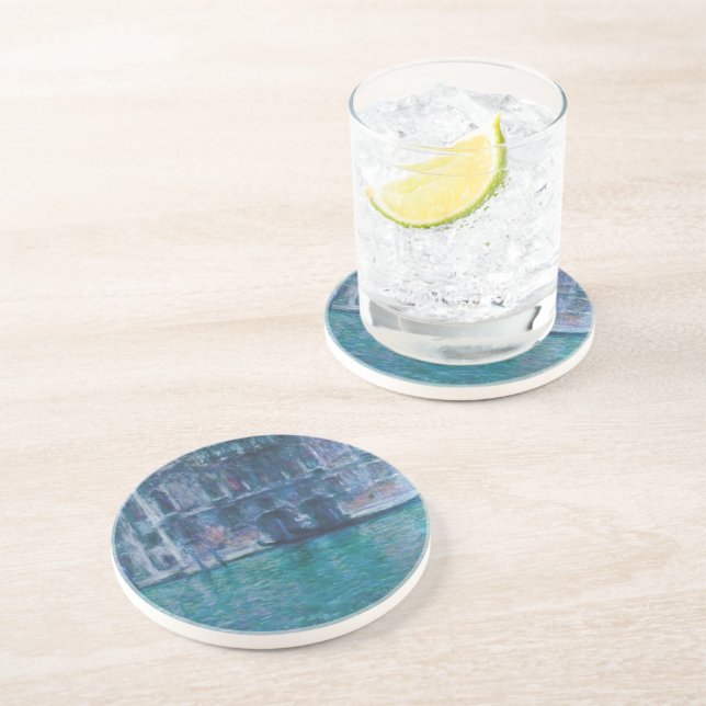 Le palais da Mula Claude Monet Getränkeuntersetzer (Seite)