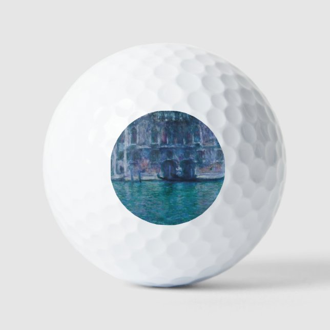 Le palais da Mula Claude Monet Golfball (Vorderseite)