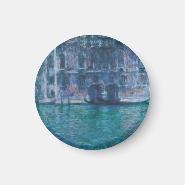 Le palais da Mula Claude Monet Magnet (Vorne)