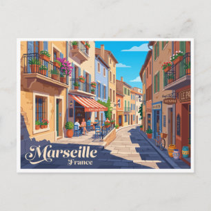 Le Panier, Marseille Frankreich Postkarte