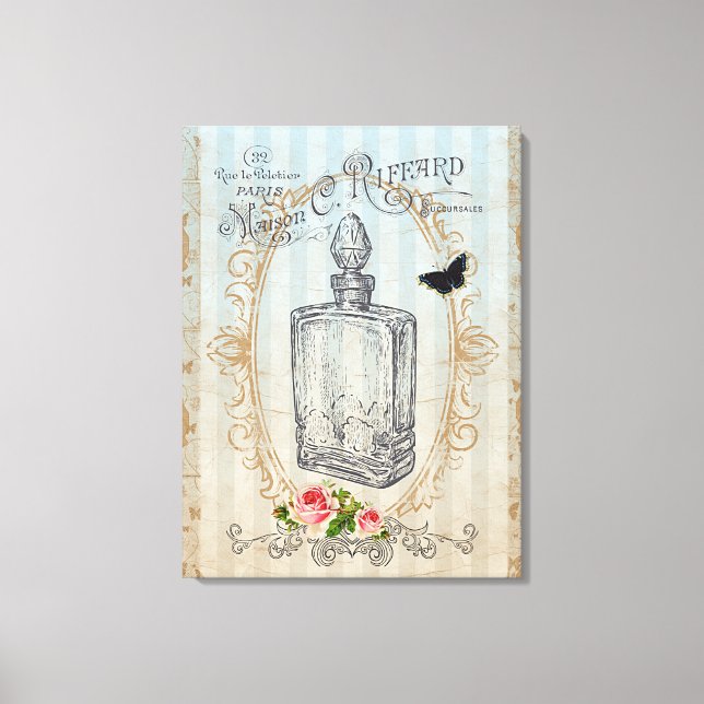 Le Parfum I - Wrapped Canvas Leinwanddruck (Vorderseite)