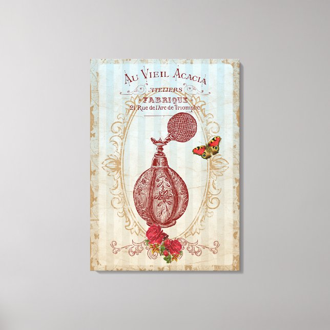 Le Parfum III - Wrapped Canvas Leinwanddruck (Vorderseite)