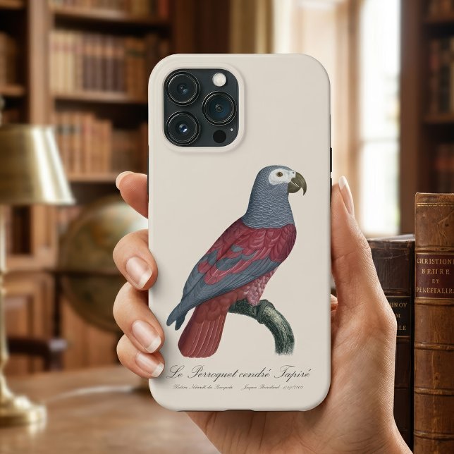 Le Perroquet cendre Tapire Case-Mate iPhone Hülle (African Grey Parrot Red Factor Psittacus Erithacus. iPhone Case)