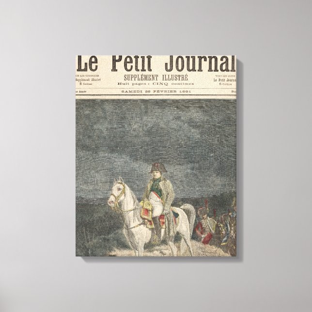 Le Petit Journal Leinwanddruck (Vorderseite)