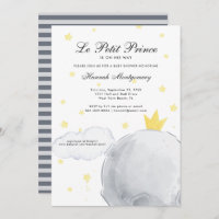Le Petit Prince | Einladung der Babydusche
