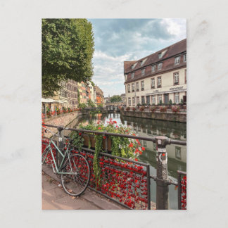 Le Petite France Straßburg Sommer Postkarte