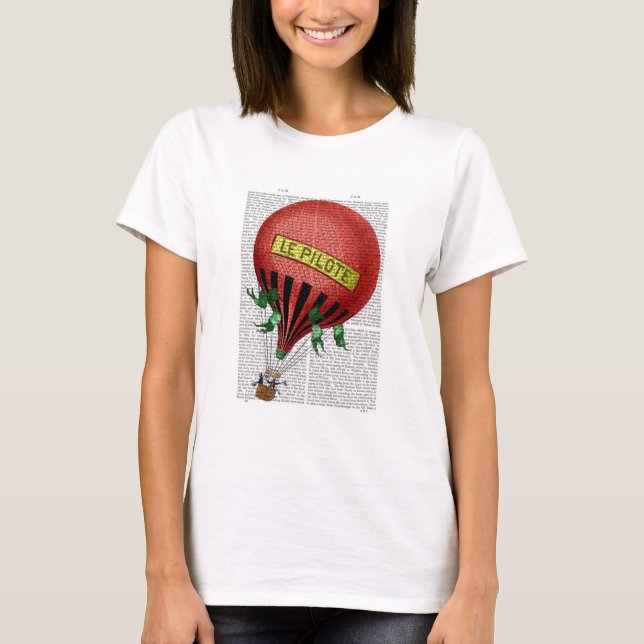 Le Pilote Heißluftballon 2 T-Shirt (Vorderseite)