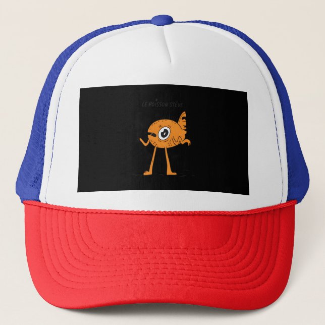 Le Poisson Steve Niedlich & Funny Truckerkappe (Vorderseite)