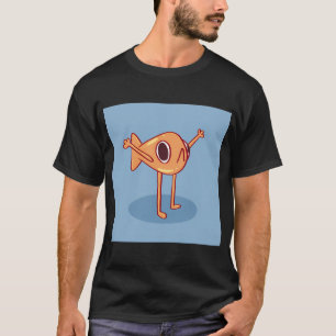 Le Poisson Steve Zeichnung TikTok Lied T-Shirt