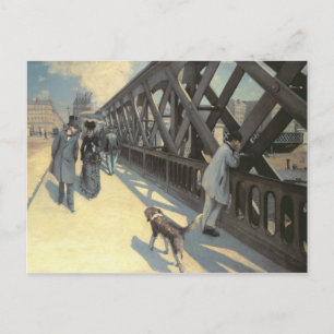 Le Pont de L'Europe, 1876 Postkarte