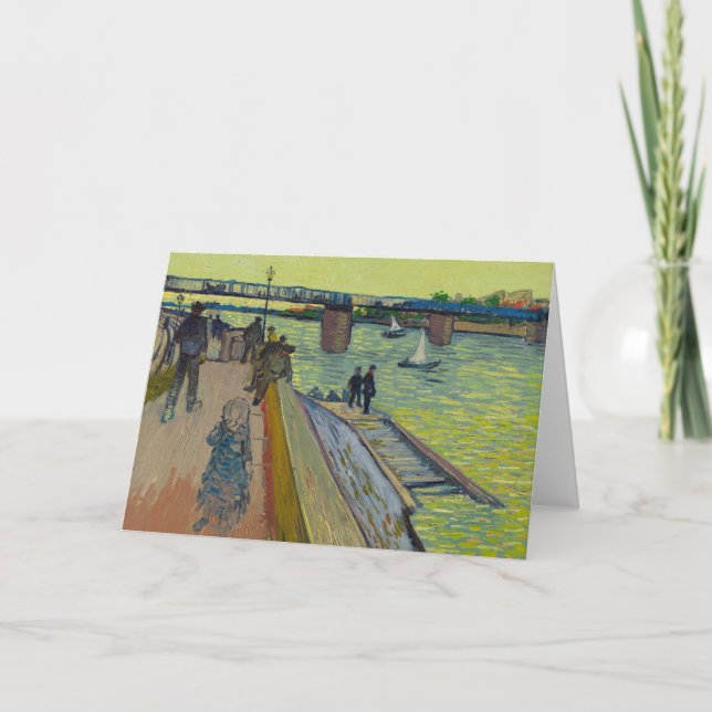 Le Pont de Trinquetaille | Vincent van Gogh Karte (Vorderseite)