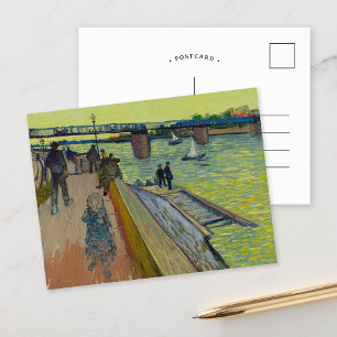 Le Pont de Trinquetaille   Vincent van Gogh Postkarte