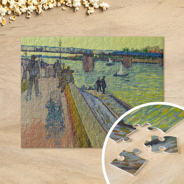 Le Pont de Trinquetaille | Vincent van Gogh Puzzle (Von Creator hochgeladen)