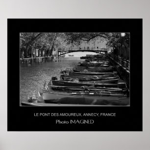 LE PONT DES AMOURS, JAHR, FRANKREICH POSTER