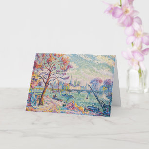 Le Pont Des Arts Paris   Paul Signac   Karte