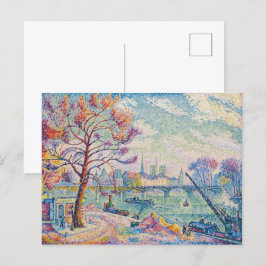 Le Pont Des Arts Paris | Paul Signac | Postkarte