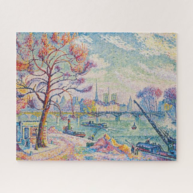 Le Pont Des Arts Paris | Paul Signac | Puzzle (Horizontal)