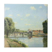 Le Pont Du Chemin De Fer Camille Pissarro