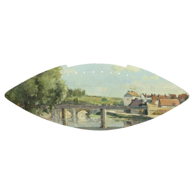 Le Pont Du Chemin De Fer Camille Pissarro Football (Panel)