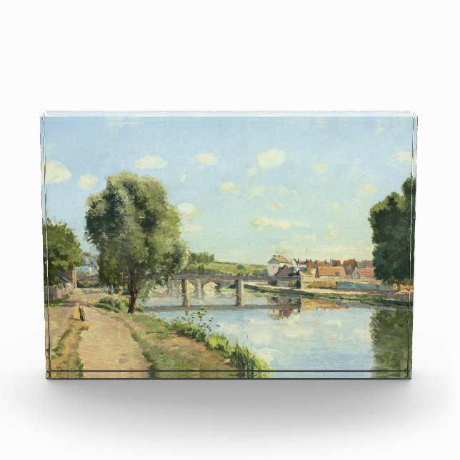 Le Pont Du Chemin De Fer Camille Pissarro Fotoblock (Vorderseite)