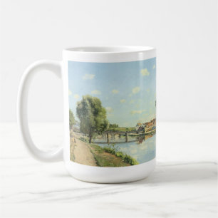 Le Pont Du Chemin De Fer Camille Pissarro Kaffeetasse