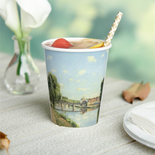 Le Pont Du Chemin De Fer Camille Pissarro Pappbecher (In Situ)