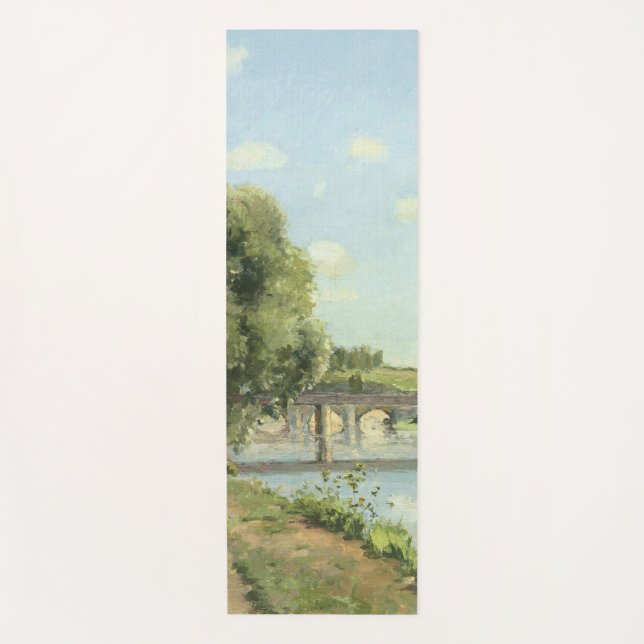 Le Pont Du Chemin De Fer Camille Pissarro Yogamatte (Vorderseite)