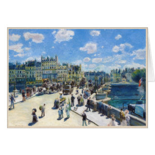 Le Pont-Neuf, Malerei Paris Pierre Auguste Renoir