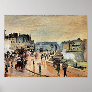 Le Pont Neuf von Claude Monet Poster