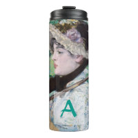 Le Printemps Édouard Manet Woman Portrait Monogram