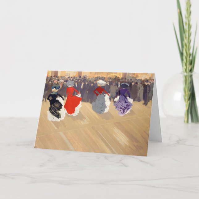 Le Quadrille au Moulin-Rouge | Louis Abel-Truchet Karte (Vorderseite)